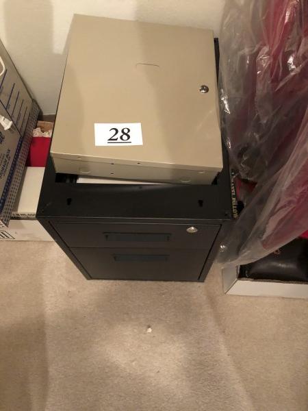 2 drawer filing cabinet