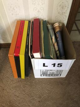 Box of misc. record sets