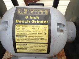 Black Bull 8" Bench Grinder