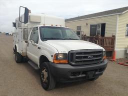 2001 Ford F-450 High Top Service Truck