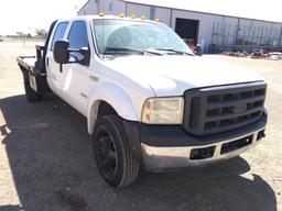 2007 Ford F-450 Crew Cab Flatbed Dually