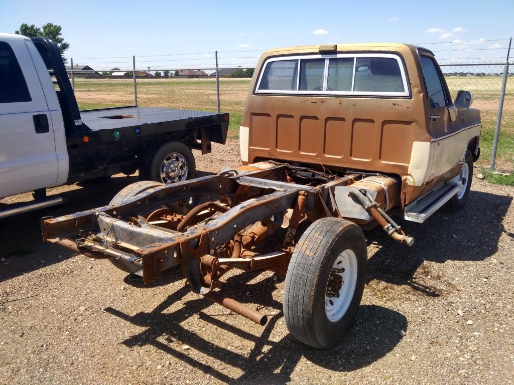 1980 Chevrolet Stottsdale Cab & Chassis