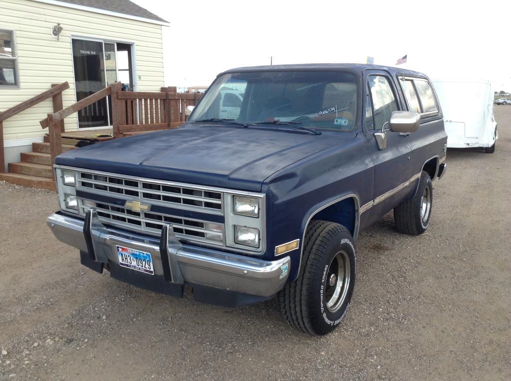 1987 Chevrolet Blazer SUV SUV