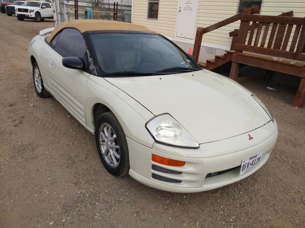 2002 Mitsubishi Eclipse S Convertible Car