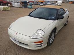 2002 Mitsubishi Eclipse S Convertible Car