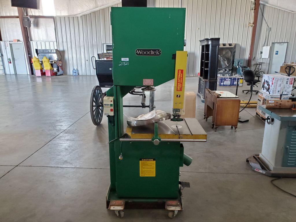 Woodtek 24" Band Saw on Mobile Stand