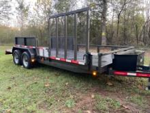 2022 CFWS 18ft Utility Trailer with Removable Materials Box