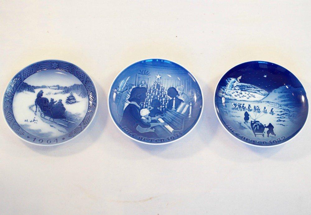 Set 3  Kari Lange Royal Copenhagen Plates