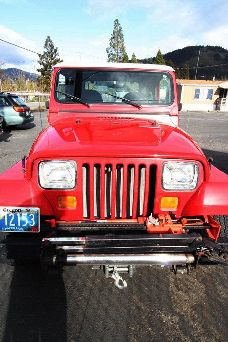 1990 JEEP WRANGLER  (MANUAL)- 116,761 MILES