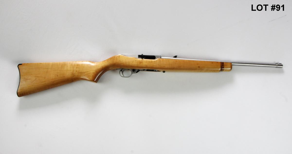 RUGER MOD: 10122 S/N: 242-71913 22 LR CAL SEMI AUTO RIFLE