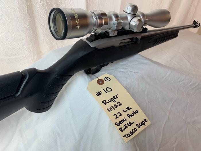 Ruger Mod: 10/22 S/N: 0002-19156 22 LR Semi Auto Rifle