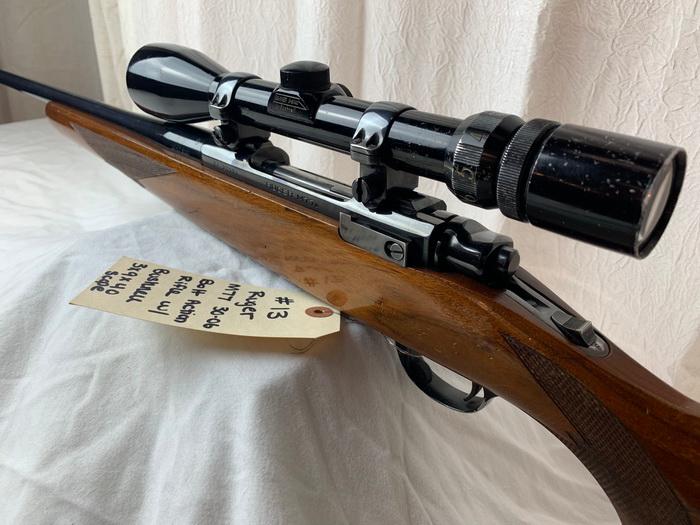 Ruger Mod: M77 S/N: 74-23307 30-06 SPRG Bolt Action Rifle