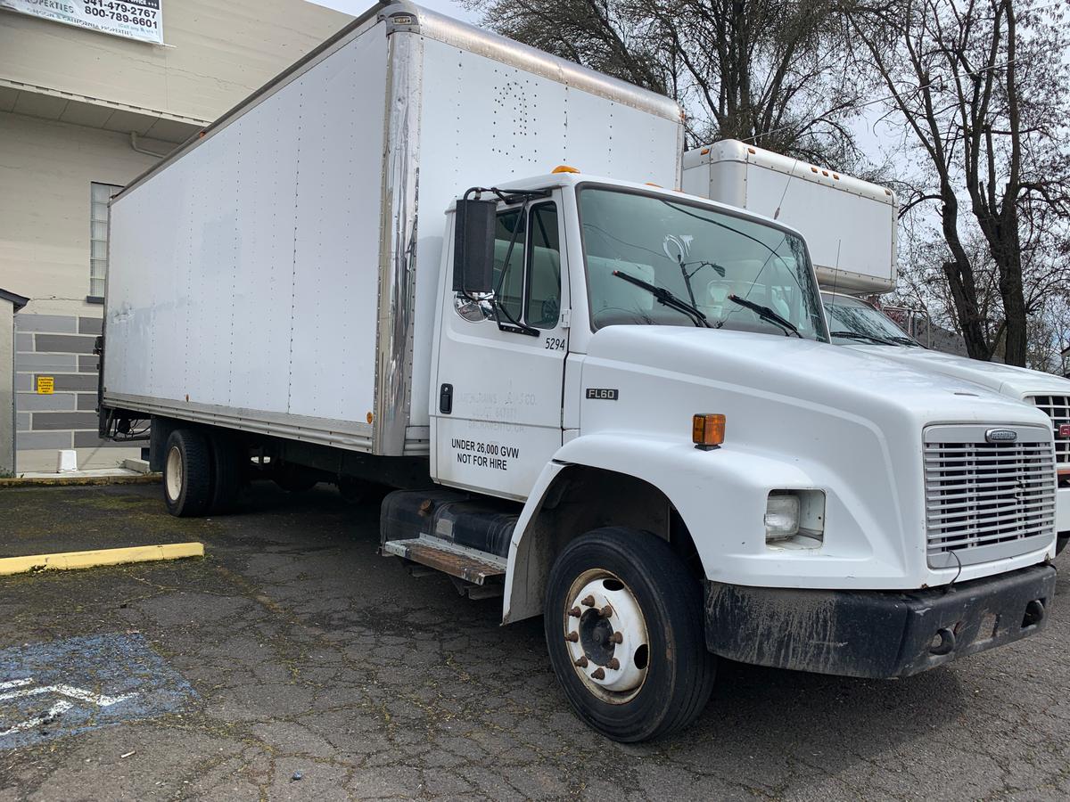 1997 Freightliner Box Truck 6spd Cummins VIN #IFV3GFAC2VL828646