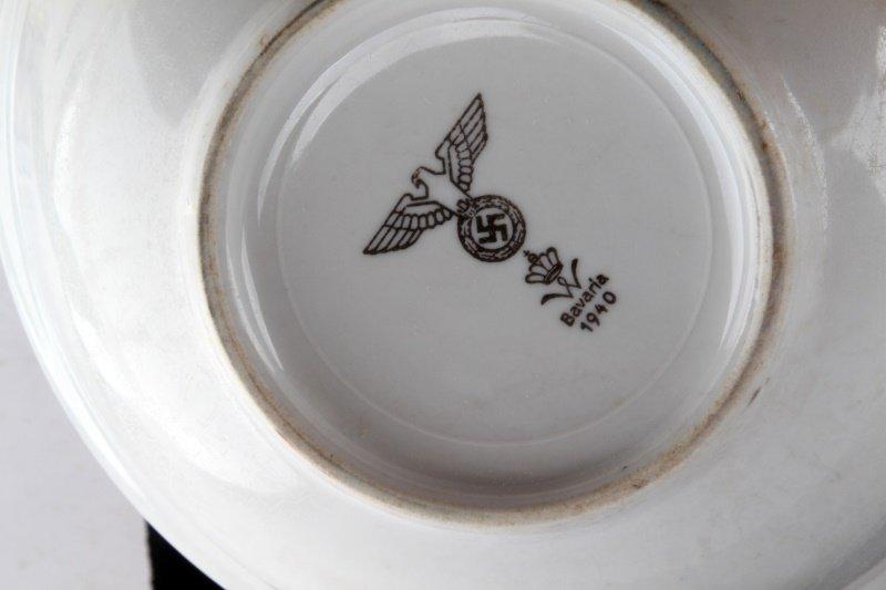 WWII GERMAN 3RD REICH MILITARY MESS HALL DISH LOT