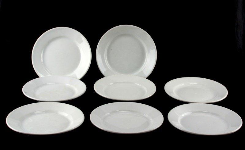 8 WWII GERMAN THIRD REICH DINNER PLATE LOT