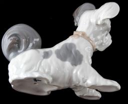 VINTAGE LLADRO SKYE TERRIER DOG PORCELAIN FIGURINE