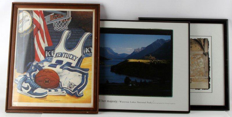 3 RANDOM MIXED PRINTS ALBERTA ITALY KENTUCKY BBALL