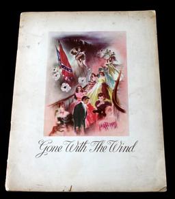 1939 ORIGINAL MOVIE PROGRAM GONE WITH THE WIND