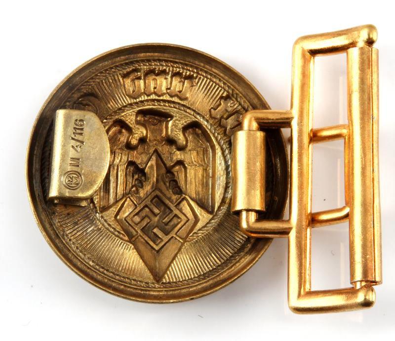 WWII GERMAN THIRD REICH HILER YOUTH HJ BELT BUCKLE