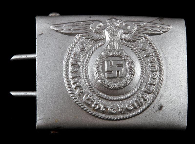 WWII GERMAN THIRD REICH WAFFEN SS BELT BUCKLE