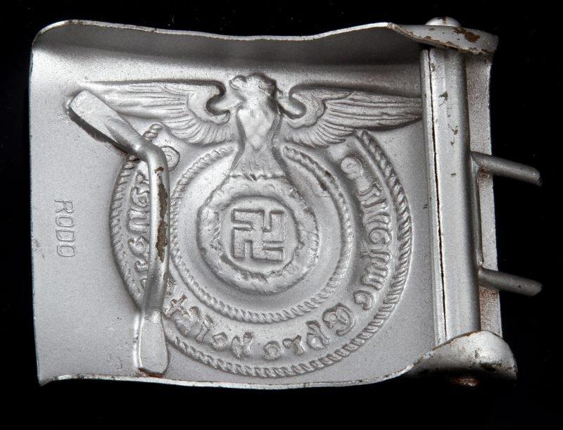 WWII GERMAN THIRD REICH WAFFEN SS EM BELT BUCKLE