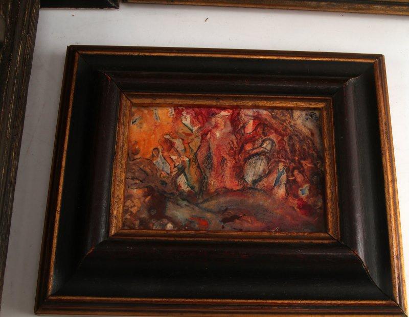 MID CENTURY MODERN EXPRESSIONIST PAINTING LOT