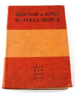 ITALIAN BOOK ON SPANISH CIVIL WAR PRE WWII IBERICA