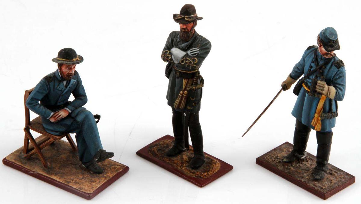 ST PETERSBURG COLLECTION CIVIL WAR FIGURES LOT