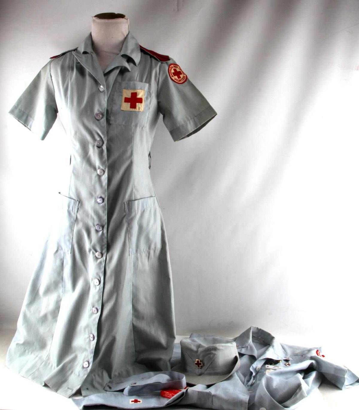 WWII WAC WAVE  ARMY NAVY RED CROSS MEDICAL UNIFORM