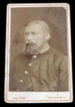 ANTIQUE IMPERIAL GERMAN MILITARY CDV PHOTOGRAPH