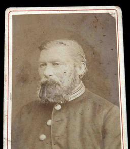 ANTIQUE IMPERIAL GERMAN MILITARY CDV PHOTOGRAPH