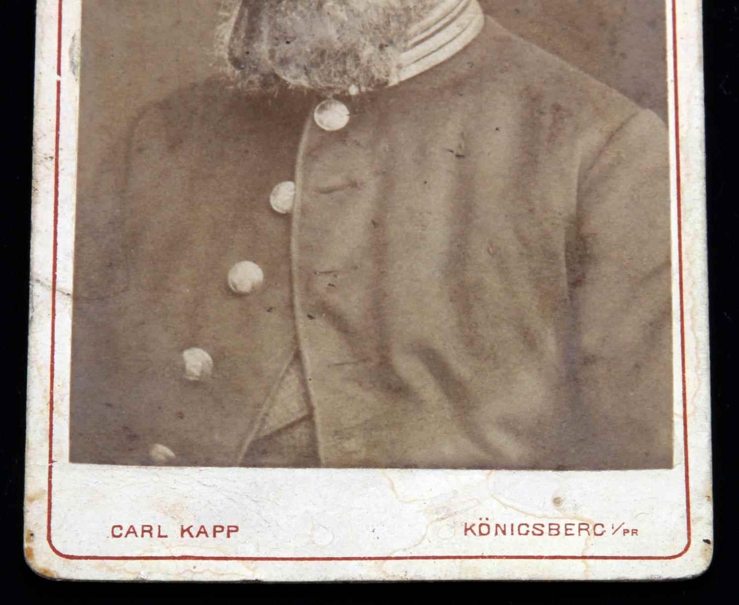 ANTIQUE IMPERIAL GERMAN MILITARY CDV PHOTOGRAPH