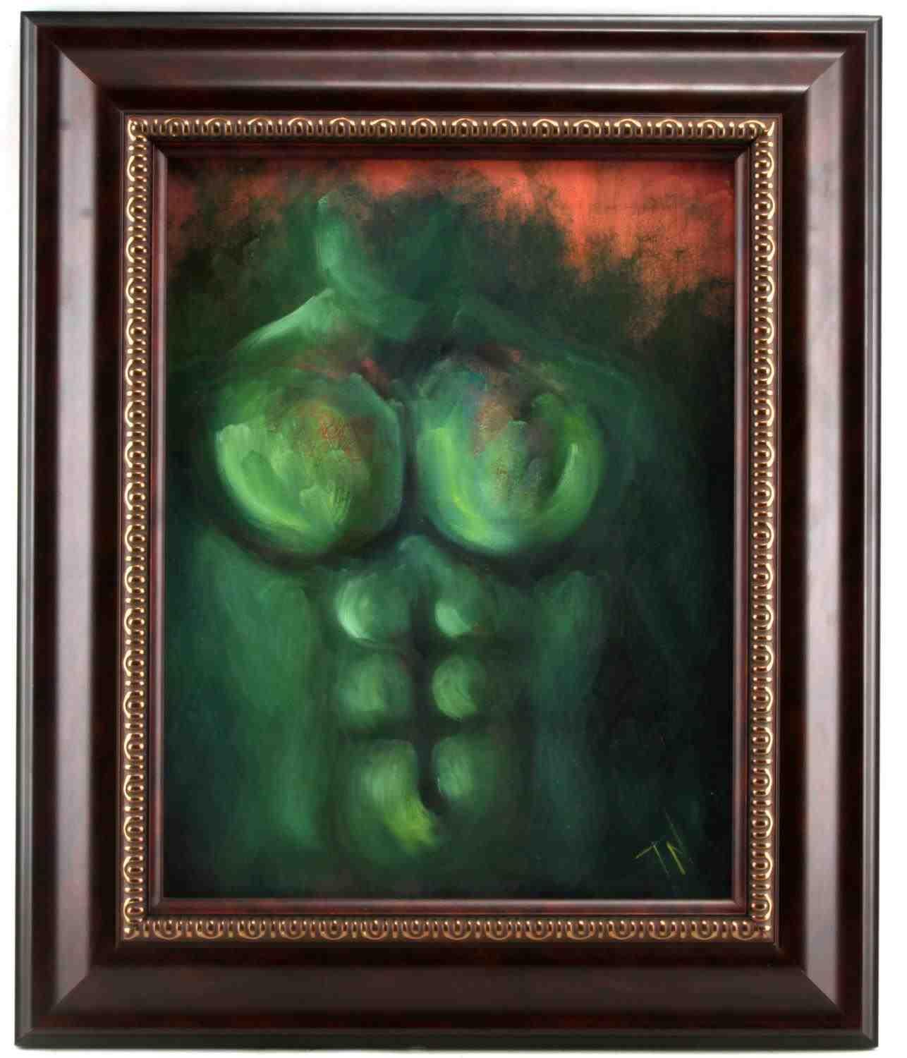 AMERICAN MALE NUDE EROTICA PAINTING LOT OF 3