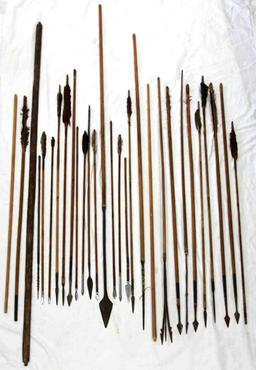 LOT INTERNATIONAL ARROWS & SPEARS METAL WOOD TIPS