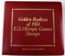 5 BINDERS OF GOLDEN FDC & 3 OF  COVERS STAMP LOT