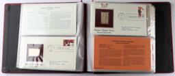 5 BINDERS OF GOLDEN FDC & 3 OF  COVERS STAMP LOT