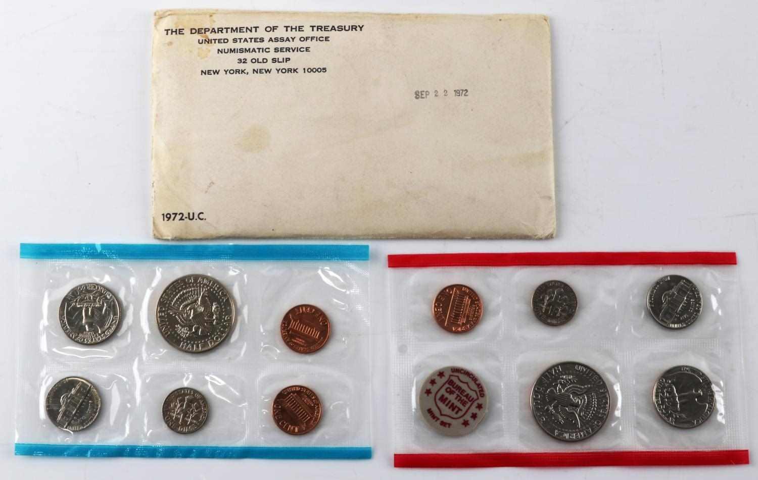 25 U.S. MINT 1970 TO 1981 P&D UNCIRCULATED COIN SE