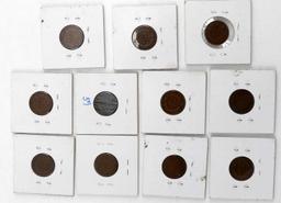 INDIAN HEAD PENNY UNGRADED LOT OF FORTY THREE