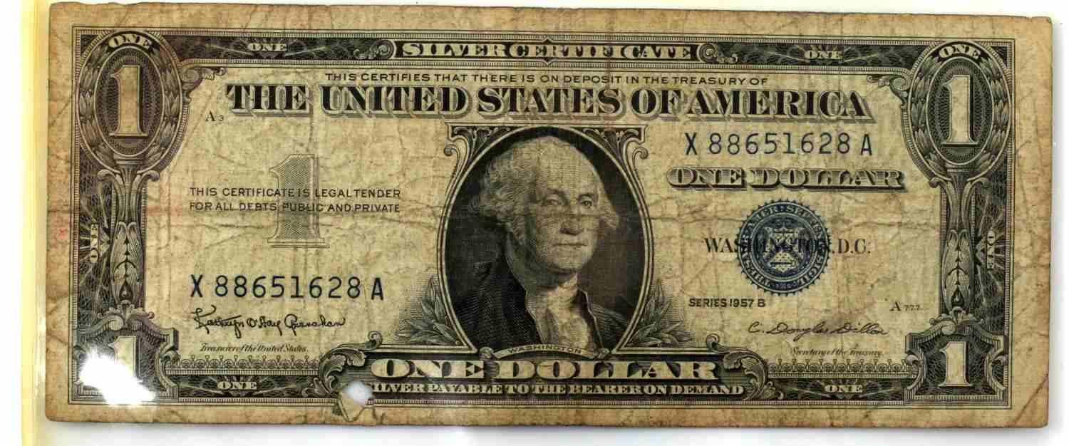 $52 FACE VALUE SILVER CERTIFICATE BANKNOTES STAR