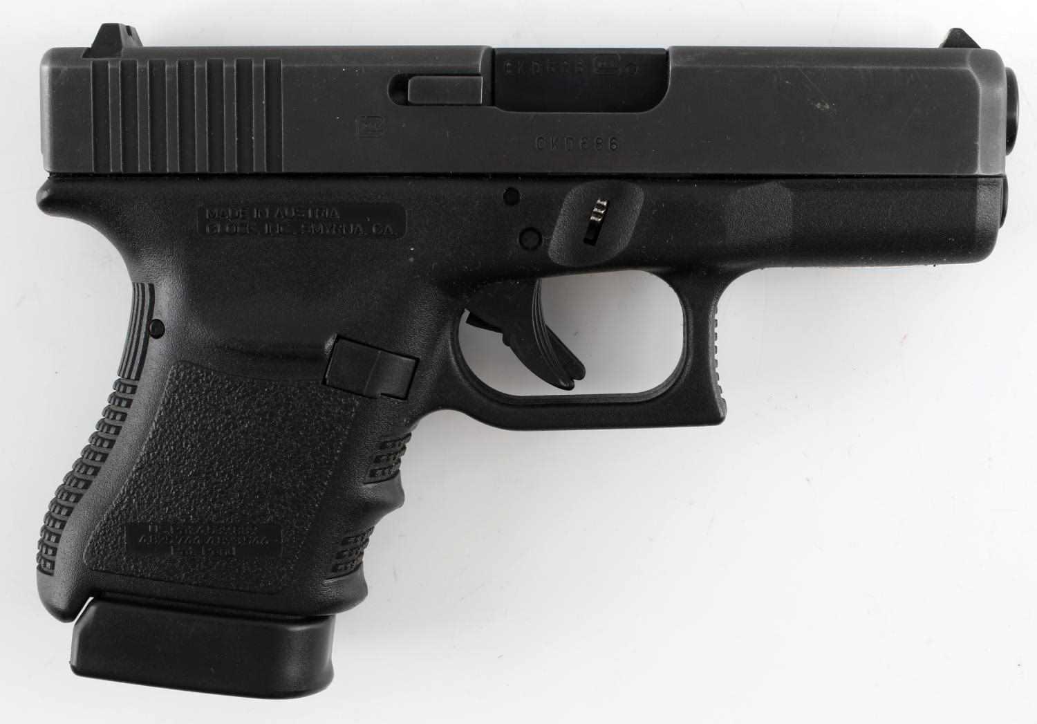 GLOCK 30 SEMI AUTO PISTOL IN .45 CALIBER BLACK