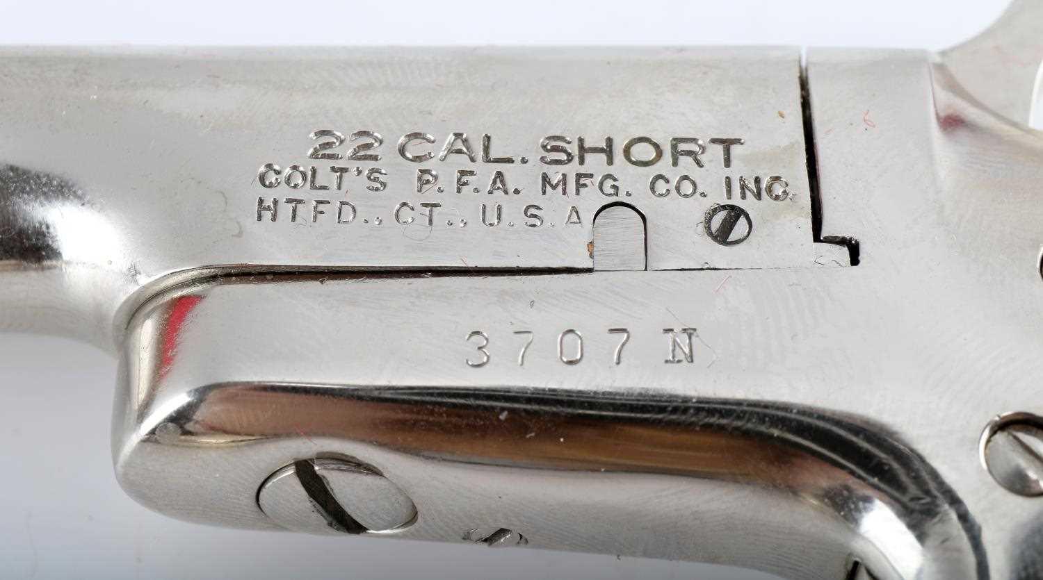 COLT CASED .22 CAL SHORT DERRINGER PISTOL SET