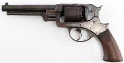 ANTIQUE STARR 1858 ARMY DOUBLE ACTION .44 REVOLVER