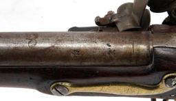 19TH C. ENGLISH TOWER BROWN BESS RIFLE MUSKET .80
