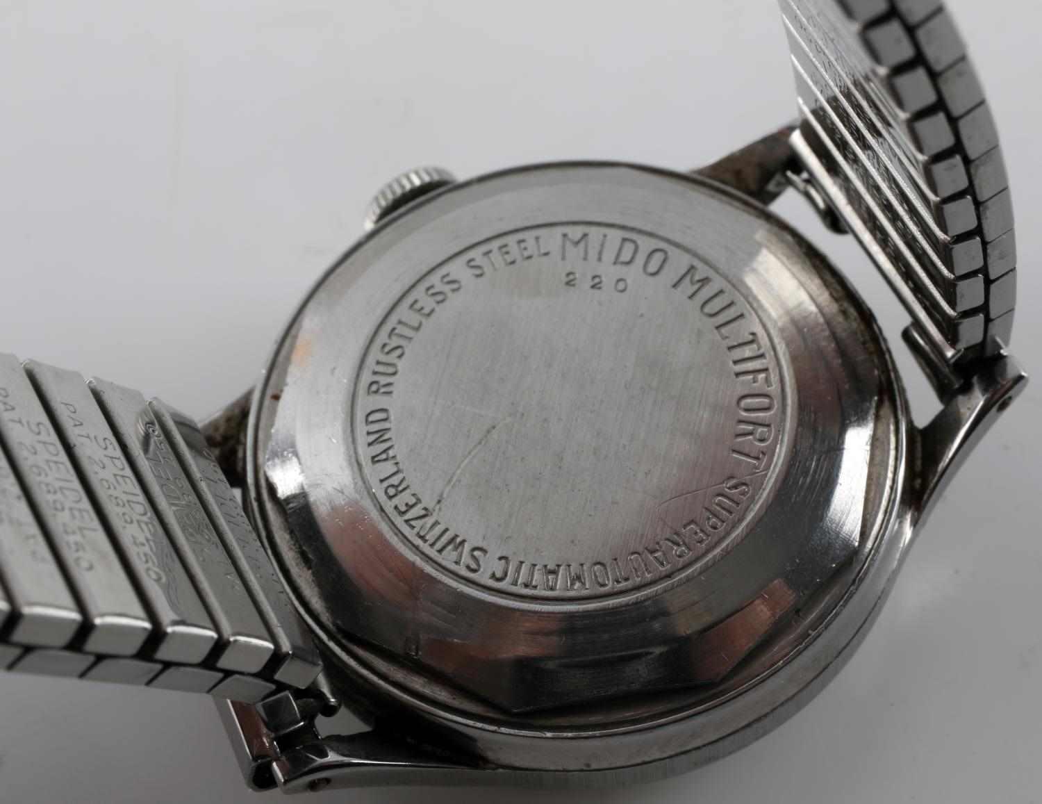 WORKING STAINLESS STEEL MEN MIDO WRISTWATCH