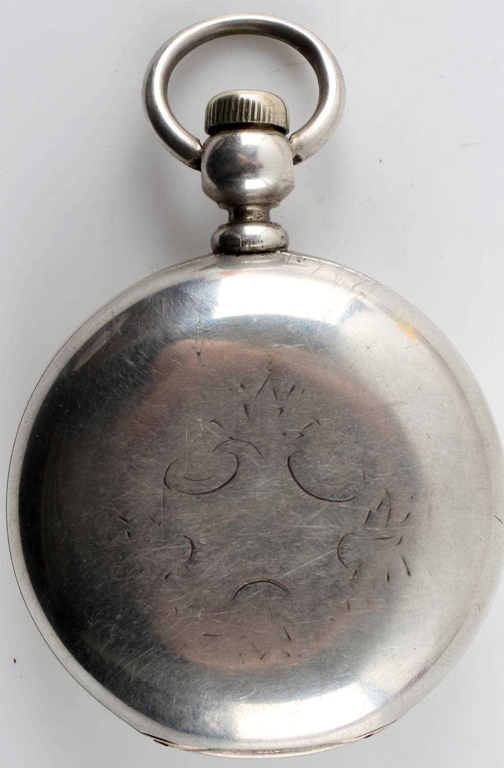 ELGIN PART CONDITION HID KEY SILVER POCKET WATCH