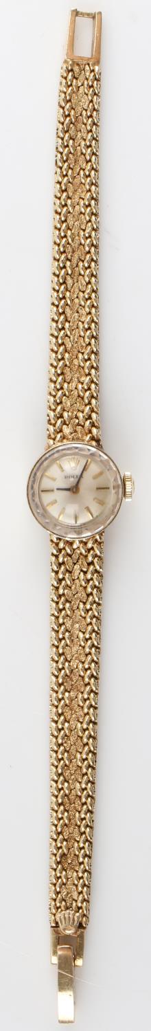 LADIES 14KT GOLD ROLEX CHAMELEON WATCH