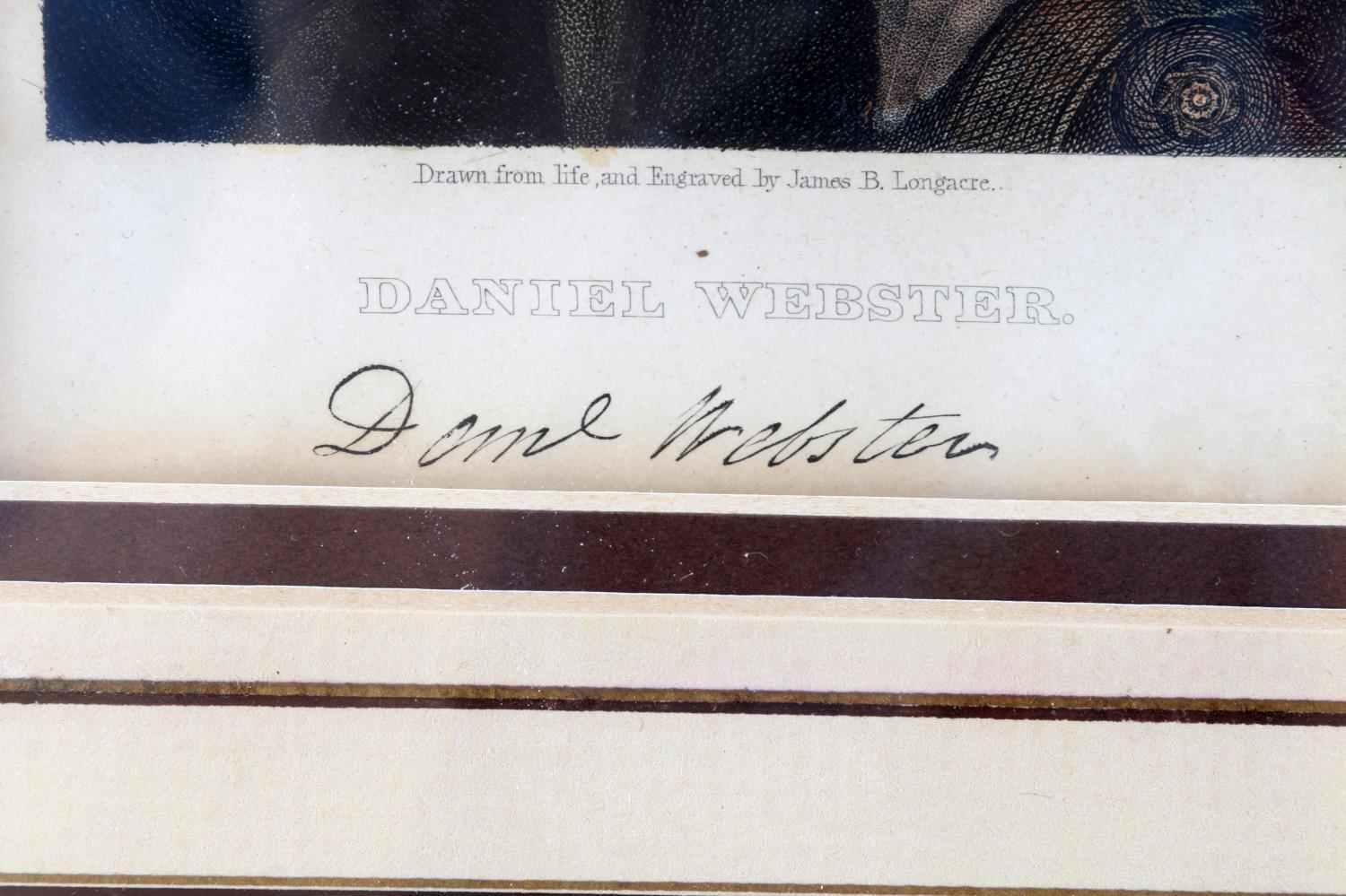 DANIEL WEBSTER BANK NOTE AUTOGRAPH SIGNATURE