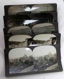 WORLD WAR THROUGH THE STEREOSCOPE FULL SET