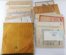 LOT MULTI CONFLICT MILITARY DOCUMENTS AND EPHEMERA