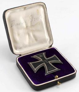 WWI IMPERIAL GERMAN 1914 IRON CROSS 1ST CLASS BOX